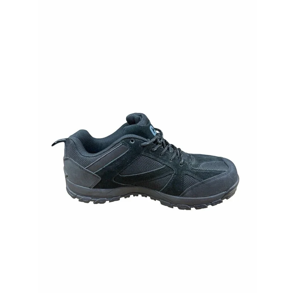 CAT Caterpillar Infrastructure Steel Toe Mens Slip Resist Shoes Navy Sz 8 NWOB